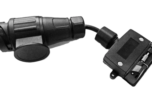 Trailer Plug Connector (13 Pin Male Plug+7 Pin Flat Female Plug)