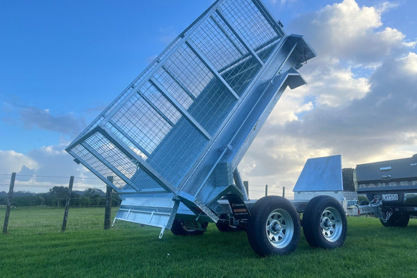 10X6 Hydraulic Tandem Tipping Trailer (3500kg) GVM