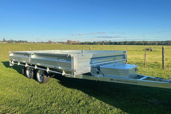4m X 2.25m Flat Deck Trailer (3500kg) GVM
