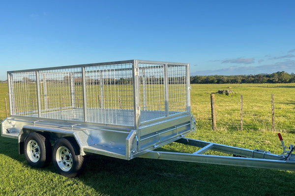 8x5 Heavy Duty Tandem Trailer with hydraulic brake (2500kg) GVM