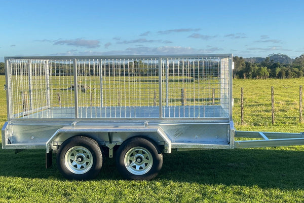 9x5 Heavy Duty Tandem Trailer with hydraulic brake (2500kg) GVM