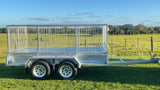 9x5  Heavy Duty Tandem Fully welded Trailer With Cage