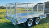 9x5  Heavy Duty Tandem Fully welded Trailer With Cage