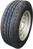 13" Galvanised Low Profile Trailer Wheels & Tyres 195/50R13C