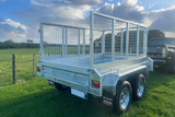 9x5  Heavy Duty Tandem Fully welded Trailer With Cage