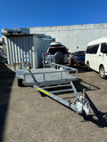 10 x 6 side by side trailer with ramps (1500kg) GVM