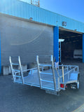 10 x 6 side by side trailer with ramps (1500kg) GVM