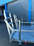 10 x 6 side by side trailer with ramps (1500kg) GVM