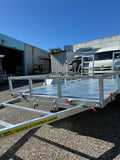 10 x 6 side by side trailer with ramps (1500kg) GVM