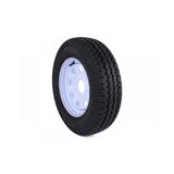 14" White Painted Trailer Wheels & Tyres 185R14C 102/100R