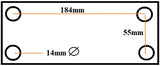 50mm Electric Coupling with Hand Brake Lever