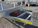 6m x 2.2m Tri axles Flatdeck trailer (3500kg) GVM