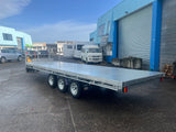 6m x 2m Tri axles Flatdeck trailer (3500kg) GVM