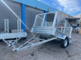 8x4  Single Axle Heavy Duty Trailer