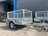 7x5 Single Axle Heavy Duty Tilt Trailer (1000kg) GVM