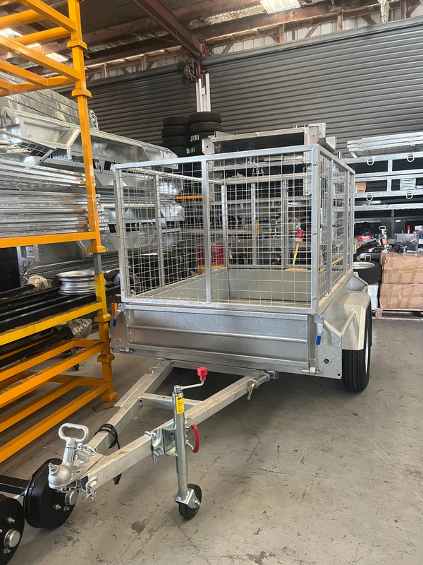 6x4  Single Axle Heavy Duty Tilt Trailer (1000kg GVM)