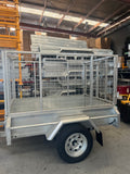6x4  Single Axle Heavy Duty Tilt Trailer (1000kg GVM)