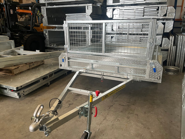 7x5 Single Axle Heavy Duty Tilt Trailer (1500kg) GVM