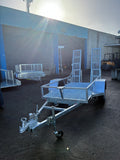 8x4 Single-axle  Scissor lift Trailer (1500kg) GVM