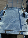 9X5 Single Axle  Ride On Trailer