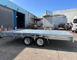 4.2m X 2.1m Flat Deck Trailer (3500kg) GVM