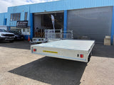 4.2m X 2.1m Flat Deck Trailer (3500kg) GVM
