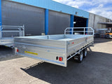 4.2m X 2.1m Flat Deck Trailer (3500kg) GVM