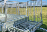 8X5 Single Axle Trailer with Lawnmower Cage