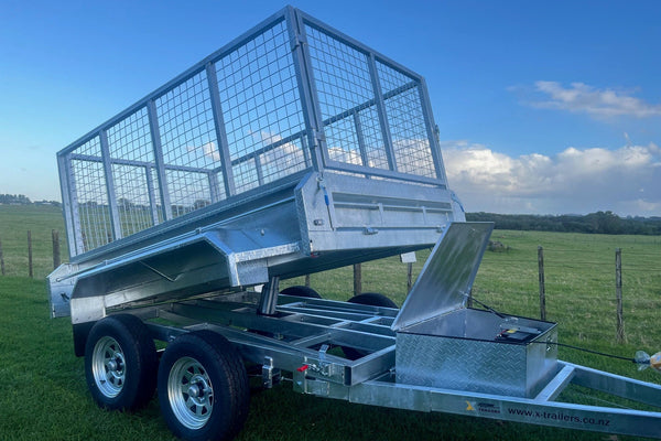 10x5 Hydraulic Tandem Tipping  Trailer (3500kg) GVM