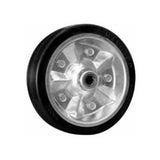 ALKO Jockey Wheel Only - 200mm Steel & solid rubber tyre(629888)