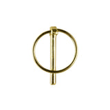 5mm Yellow Zinc Plated Lynch Pin - 2 Pack