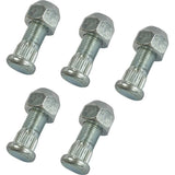 Trailer Wheel Stud and Nut 1/2 Inch 5 Piece Set