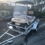 9X5 Single Axle  Ride On Trailer