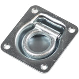 Lashing Ring 2268kg Square Zinc Plated