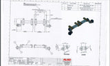 ALKO IRS 1/2 Axle Pairs - 1750kg - Ford 5 stud Hubs (218505)