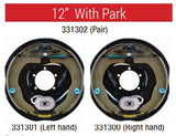 AL-KO Electric Drum Brake - Backing Plate 12"(331302)