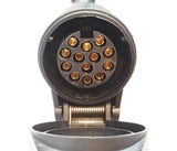 Trailer Plug Connector (13 Pin Female Plug+7 Pin Flat Male Plug)