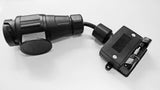 Trailer Plug Connector (13 Pin Male Plug+7 Pin Flat Female Plug)