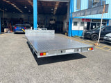 Tandem Axle Flat Deck Trailer with Headboard